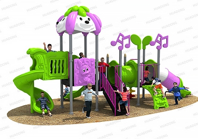 欢乐鼠 HD-HDL014-儿童滑梯、