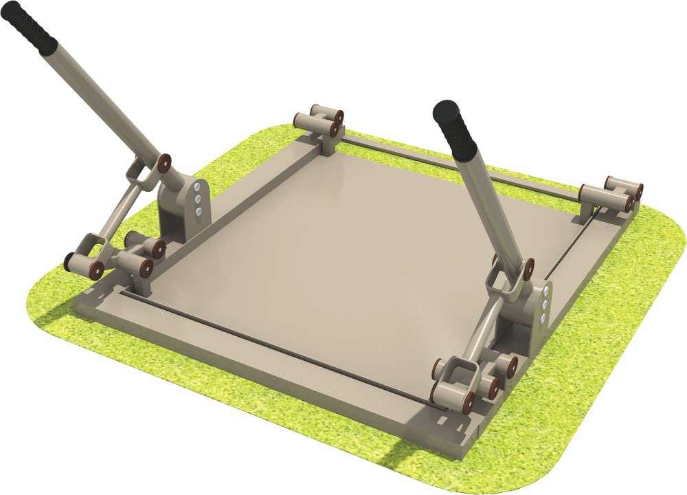 乐鱼健身器材 限位残疾人