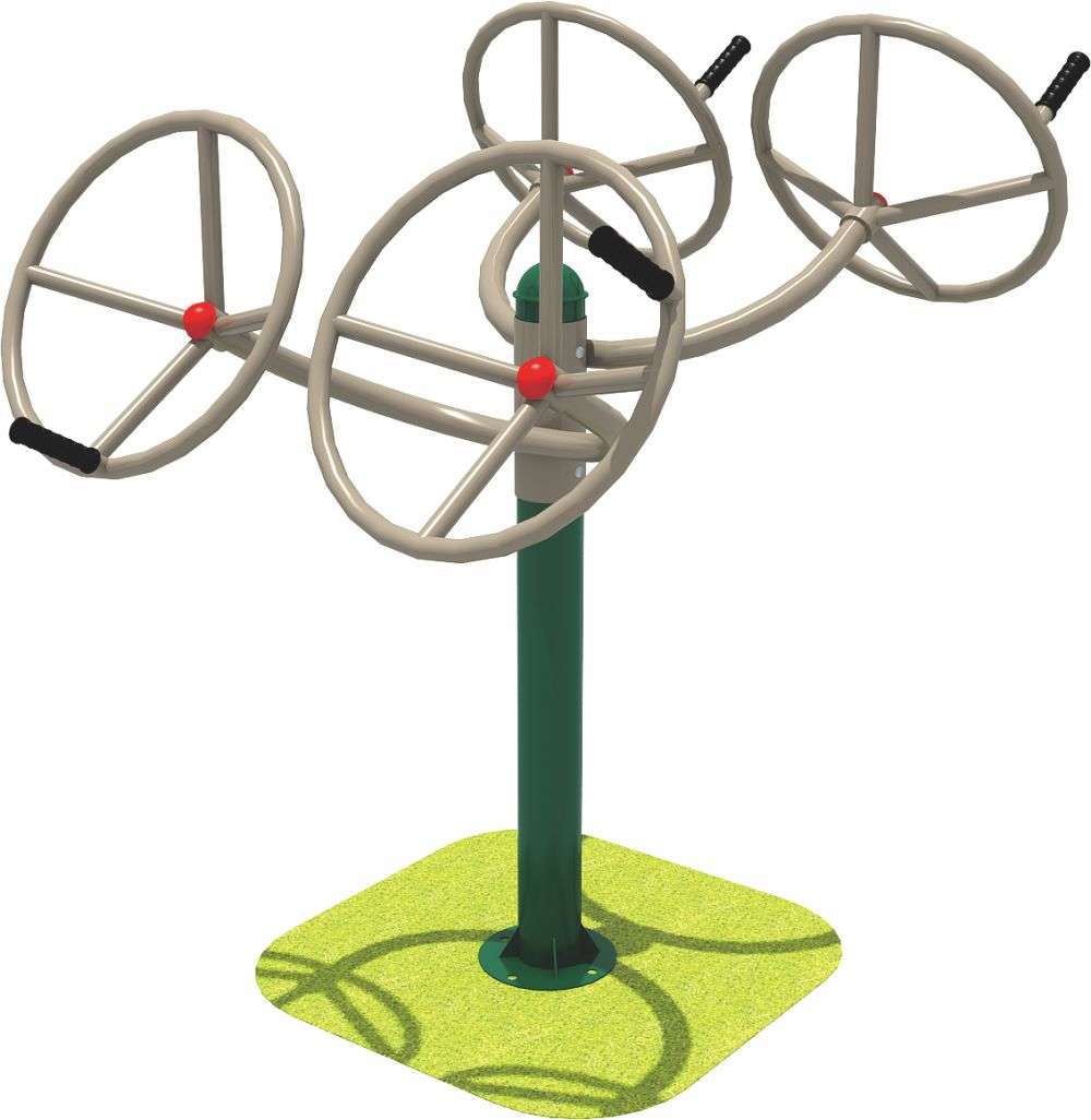 乐鱼健身器材 双人肩关节