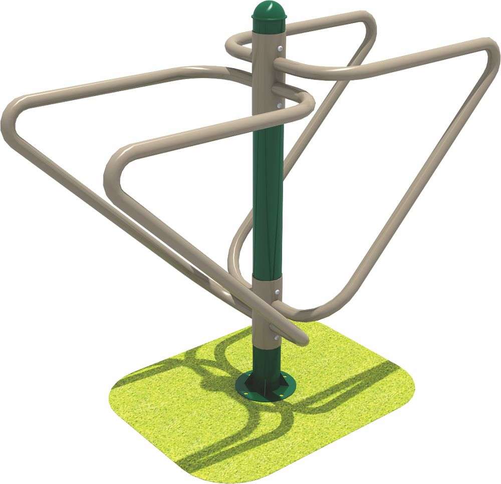 乐鱼健身器材 双人双杆